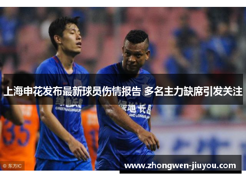上海申花发布最新球员伤情报告 多名主力缺席引发关注